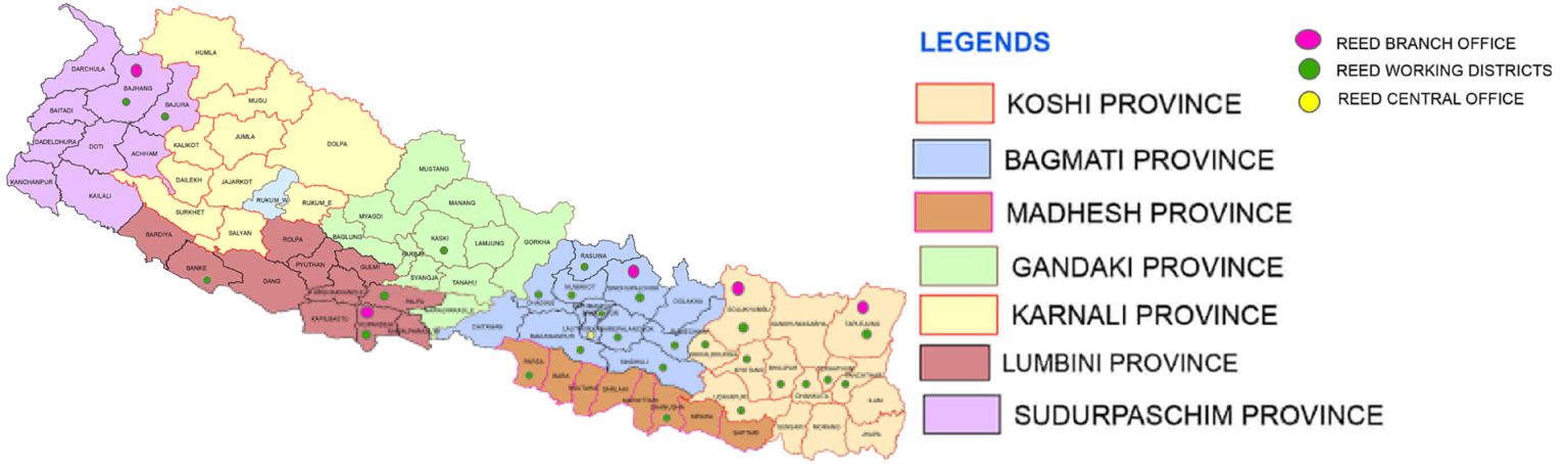Project Areas Map