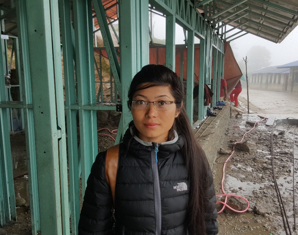 Purnima Shrestha , a sub-overseer ,